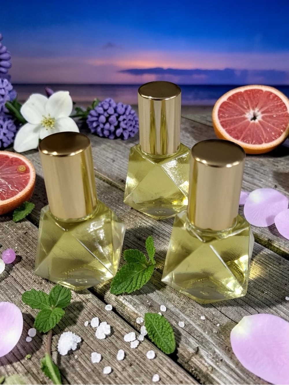 Aromatherapy Scent Roller Clean Fragrance Body Oil Orchid & Vine Flirtatious